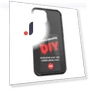 Smart NFC E Ink Screen Phone Case — Mobile Devices & Accessories, Super shoes Mall