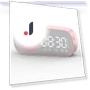 Multifunctional Smart Digital Mirror Alarm Clock with Bluetooth Speaker — Alarm, Tooarts