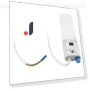 Mini Instant Smart Water Heater — Portable Heating Solutions, Modern Home Furnishing
