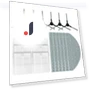 Side Brush Hepa Filter Wipes for Robotic Vacuum — Parts & Accessories, Modern Home Furnishing