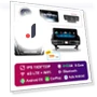 12.3-inch Android Car Multimedia Player — Stereo Receivers, AutoSphere