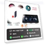 12.3-inch HD Touchscreen Android Car Multimedia Player — Stereo Receivers, AutoSphere