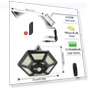 Solar Pendant Light — Outdoor Security & Flood Lighting, Explorer Outdoors