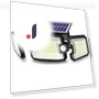 Solar Outdoor Light with Motion Sensors — Outdoor Security & Flood Lighting, AutoSphere