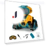 Interactive Electric Robot Toy — Interactive Figures & Robots, Safety toy