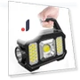 Multifunctional Outdoor Waterproof Solar Flashlight — Flashlights, AI Supermarket