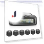Truck Tire Pressure Monitoring System with Solar Charging — TPMS Sensor Replacements, Samurai Japan