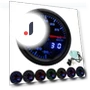 Universal 7 Color LED Turbo Boost Digital Gauge — Boost, happybuySE