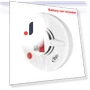 WiFi Smoke Detector Alarm — Smoke & CO Detectors, Meiteai-All