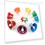 8-Note Touch Bell — Musical Toys, Board M Factory