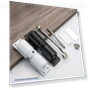Silent Invisible Automatic Door Closer with Hinge and Buffer Spring — Hinges, Gaming Bay