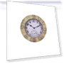 Smart Sandstone Wall Clock Thermometer — Outdoor Clocks, ZestCasa