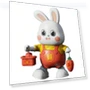 Electric Dancing Bunny Robot — Interactive Learning Devices, Jiangnan E