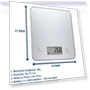 Smart Food Scale — Weight Management Tools, DC-HOME Textile
