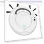Automatic Rechargeable Robot Vacuum — Smart Cleaning Robots, MR J