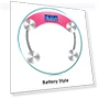 Transparent Round Digital Bathroom Scale — Weight Management Tools, Essager Electronic