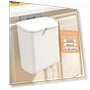 Wall-mounted trash bin 9L for kitchen cabinet storage — Waste Baskets, YC Direct