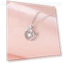 Silver Effect Butterfly Necklace Smart Heart Light — Men's Necklaces, Lucky Star Jewelry