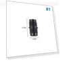 Double Quick-Release Connector for Aquarium Water Control Valve Hose — Quick Connect, BigBee