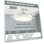 Modern Smart Ceiling Fan with LED Light — Ceiling Fan Lighting Solutions, The Romantics