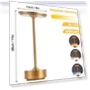 Metal LED Touch Desk Lamp — Desk & Table Lighting, TOP HOME