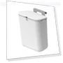 Wall Mounted Smart Trash Bin — Waste Baskets, Fashion Rose