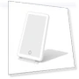 Folding Travel Makeup Mirror with LED Lighting — Compact & Travel, AE Selection