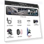 12-inch Touchscreen Mirror Dash Cam — Dashboard Cameras, JOHO