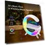 Smart RGB Ambient Night Light with Wireless Fast Charging, Alarm, and Bluetooth Speaker — Night Lights, Home Of Auto Parts