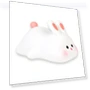 Cute Rabbit Silicone Pat Lamp — Lamps & Shades, GYROBALL