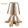 Golden Person Statue Desk Lamp — Study & Desk Lighting, Daydreamer