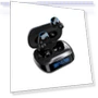 Bluetooth Earbuds with Digital Touch Screen — In-Ear Headphones, QUEED