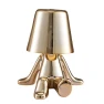 Golden Statue Desk Lamp with USB Charging — Study & Desk Lighting, Magic Kitchen