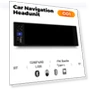 1 Din Wireless Carplay Android Auto 6.86 HD Touch Screen Monitor — Stereo Receivers, Auto Launcher