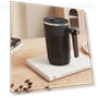 Automatic Magnetic Mixing Mug with LCD Display — Beverage Warmers, DC-HOME-4