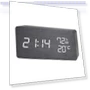 Digital LED Wooden Alarm Clock — Clocks, Motivational Running