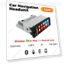 MP5 Player with Wireless CarPlay and Android Auto — Stereo Receivers, Auto Launcher