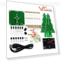 DIY Colorful Flashing Christmas Tree Kit — Tree Toppers, Smarter than future
