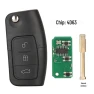 Key Remote with 4D63 Chip — Keyless Entry, AI Supermarket