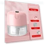 Mini Wireless Garlic Press — Mincers, AI Supermarket