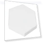 Hexagonal LED Wall Light with Touch Control — Wall Lighting, CosyHome