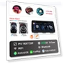 12.3-inch HD Touchscreen Android Car Multimedia Player — Stereo Receivers, AutoSphere