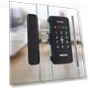 Smart Lock for Frameless Glass Door — Electromagnetic Security Locks, VantaGoods