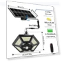 Solar Pendant Light — Outdoor Security & Flood Lighting, Explorer Outdoors