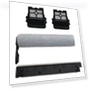 Replacement Brush and Filter Set — Vacuum Attachments, Robot Sweeping Accessories