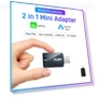 2-in-1 Wireless Mini Box for CarPlay and Android Auto — Car Accessories & Gadgets, ZoomSpark
