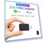Mini Wired to Wireless 2 in 1 AI Box Carplay — Car Installation Essentials, Dream Garage