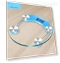 Transparent Round Digital Body Scale — Weight Management Tools, Essager Electronic