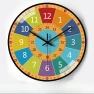 12-inch Automatic Synchronization Radio Wall Clock — Clocks, Window glass film