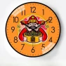 12-inch Wall Clock with Automatic Time Optimization — Clocks, Window glass film